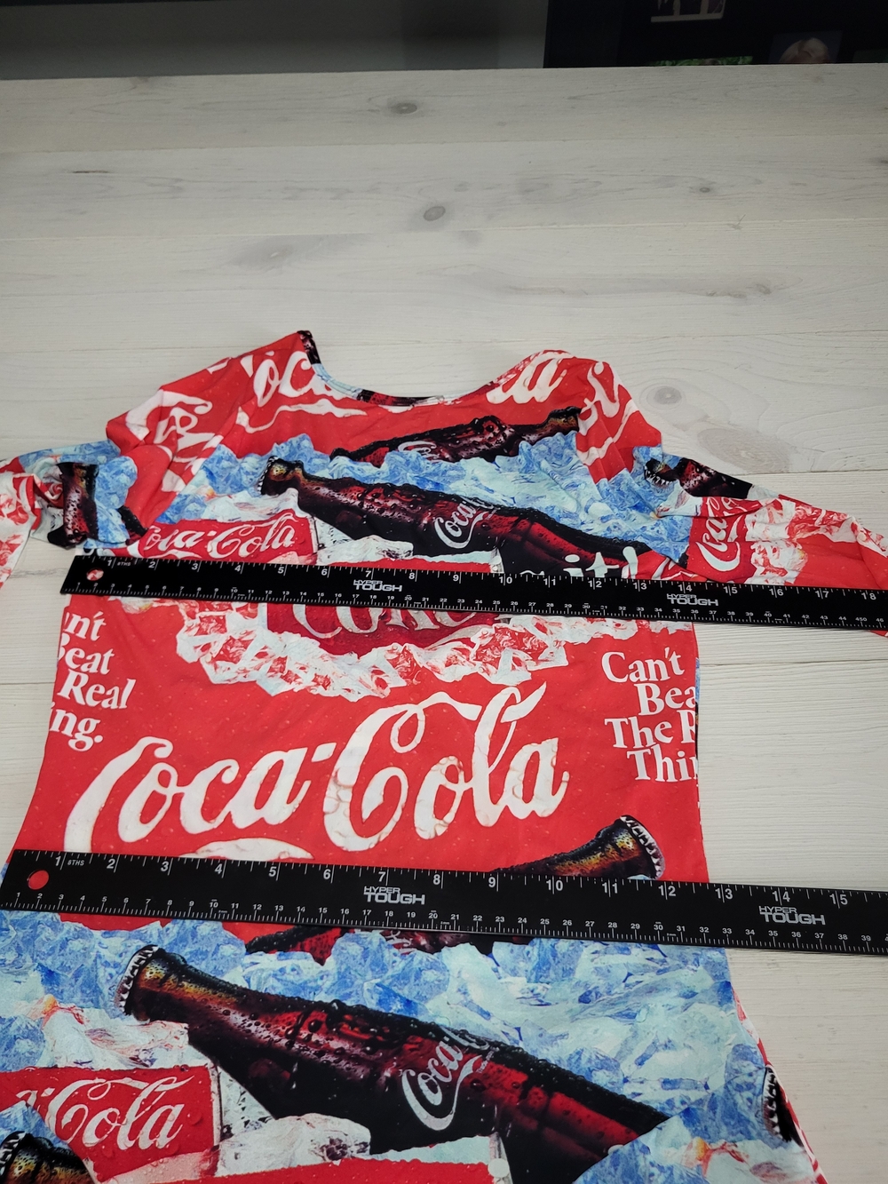 Coca-Cola Women's Romper Long Sleeve Bodysuit. - Picture 6 of 7